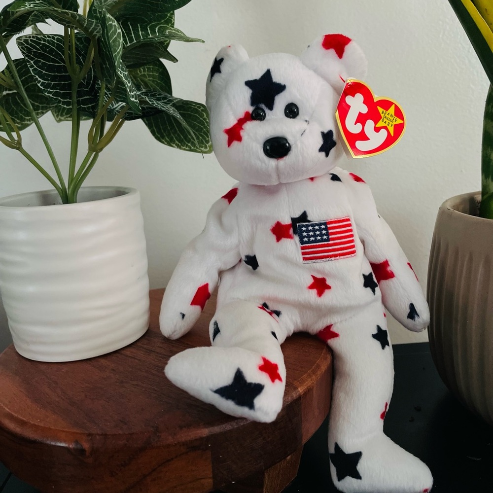 White star  bear